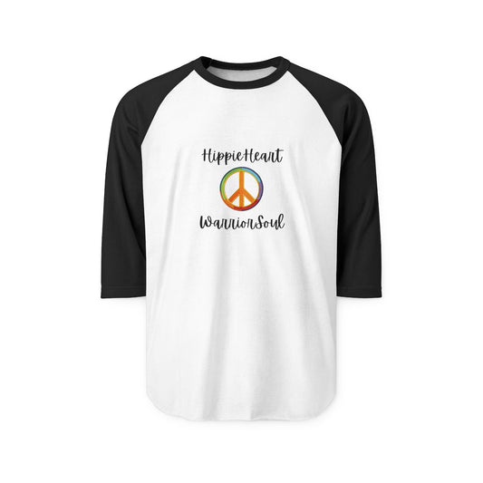 Peace & Love Raglan Shirt for Free Spirits, Unisex Tee for Festivals, Gift for Music Lovers, Casual Wear, 60s Vintage Style