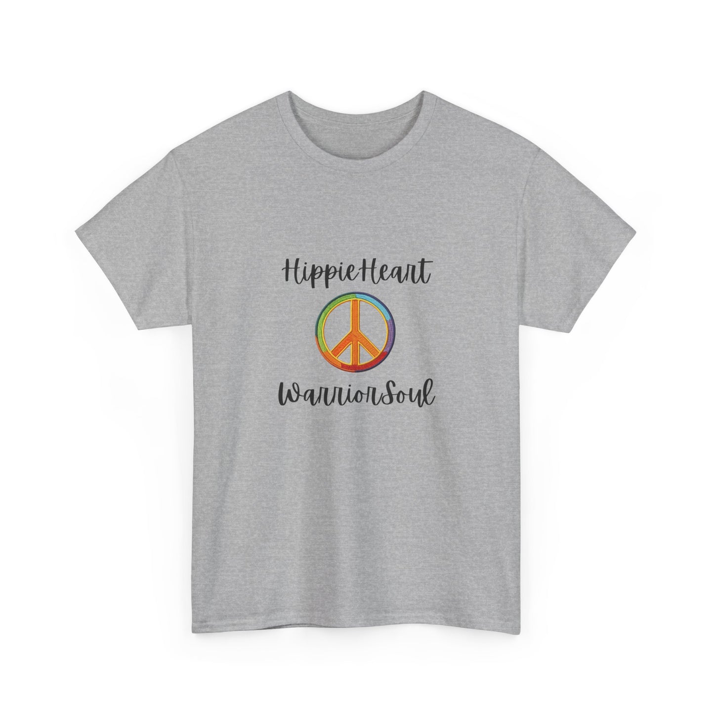 Vintage 70's Feel T's "Hippie Heart, Warrior Soul"