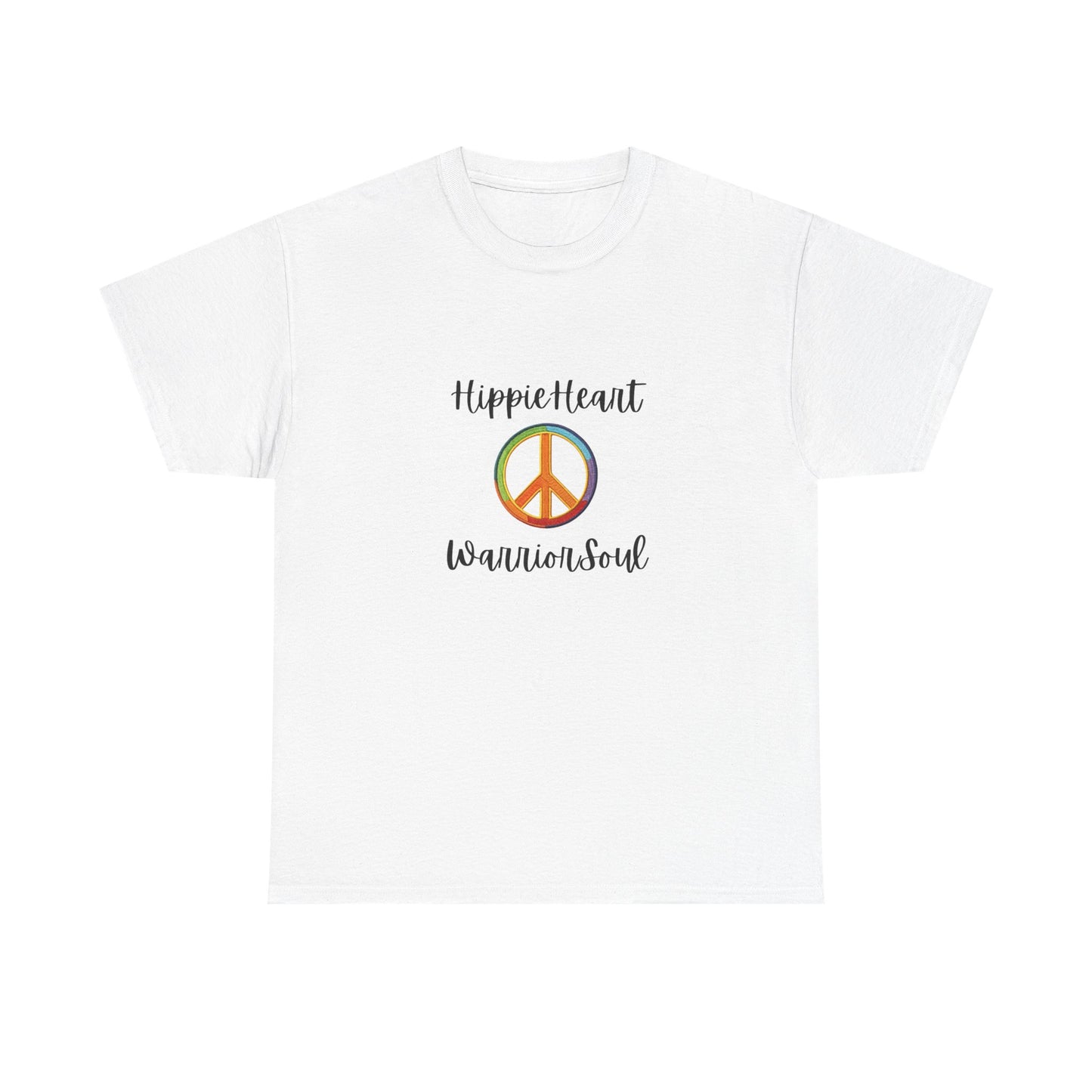 Vintage 70's Feel T's "Hippie Heart, Warrior Soul"