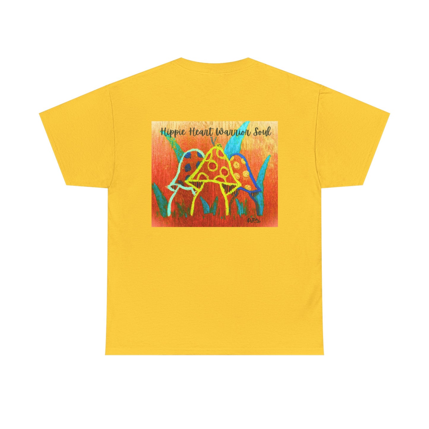 Vintage 70's Feel T's "Hippie Heart, Warrior Soul"