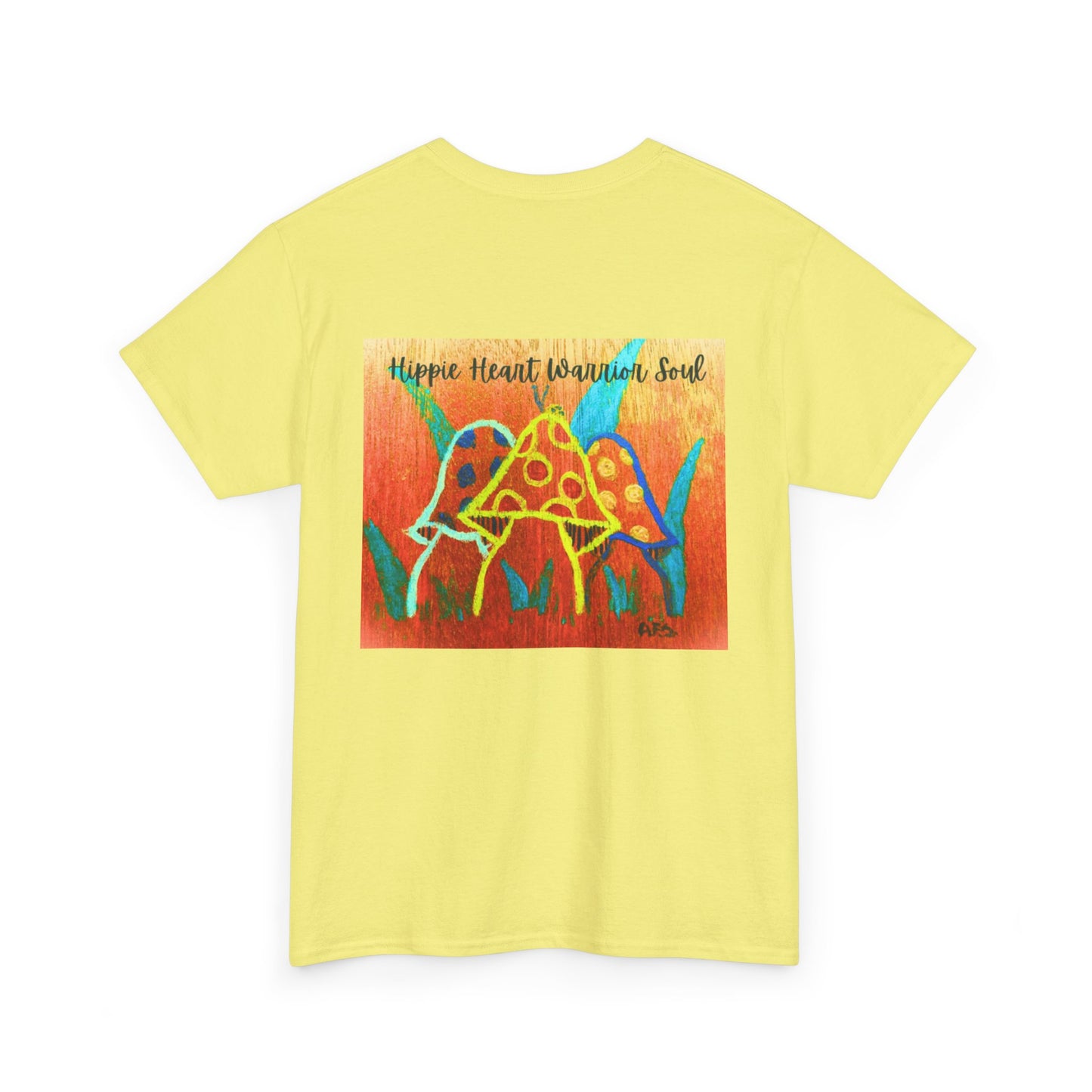 Vintage 70's Feel T's "Hippie Heart, Warrior Soul"
