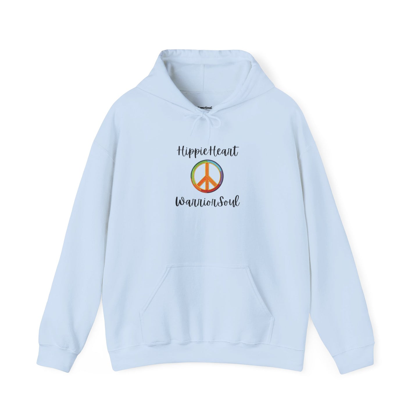 Hippie Heart Hooded Sweatshirt, Unisex