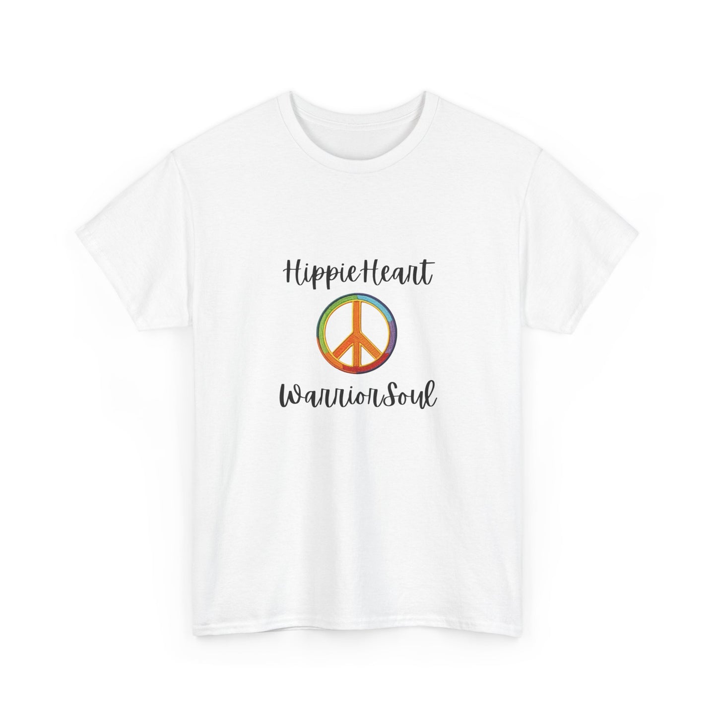 Vintage 70's Feel T's "Hippie Heart, Warrior Soul"